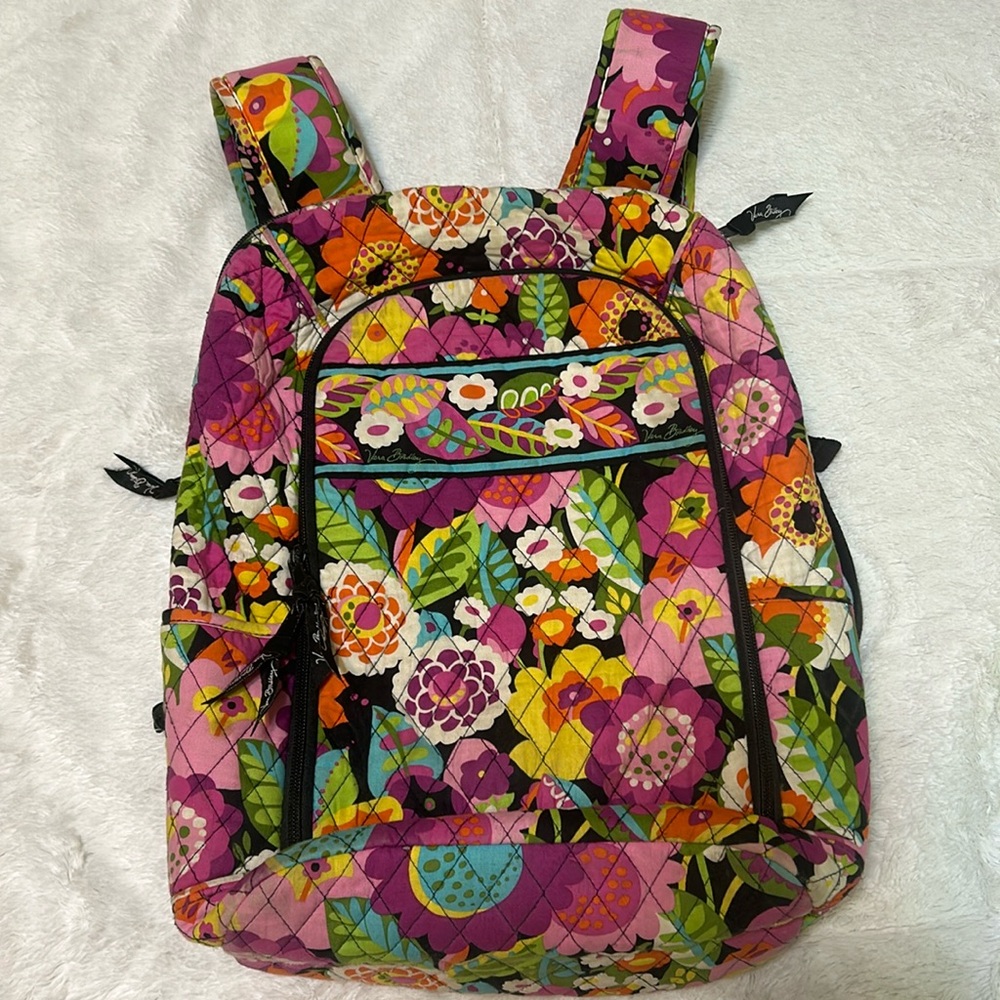 Ziggy Zinnia Very Bradley School Back Pack